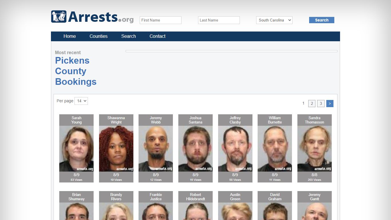 Pickens County Arrests and Inmate Search